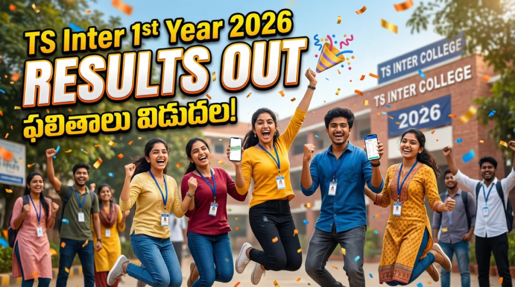 TS Inter 1st Year Results 2026